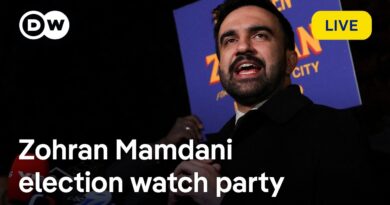 Zohran Mamdani holds election night watch party | DW News