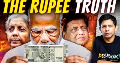 3 LIES – That The Crashing Rupee Reveals About The Indian Economy & The Modi Govt | Akash Banerjee