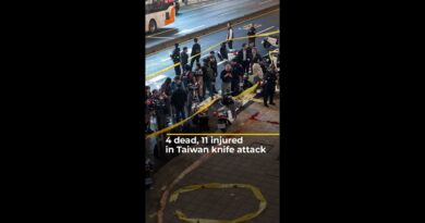 4 dead, 11 injured in Taiwan knife attack