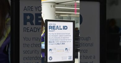 $45 extra if travel without REAL IDs #flying #realid