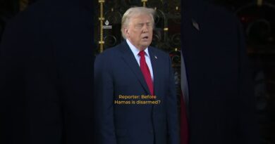 ‘A tough neighbourhood’’: Trump says Gaza rebuilding to start soon | AJ #shorts