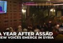 A year after Assad: Syrians revive debate but fear freedoms may be fragile