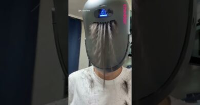 All the barbers got nervous for a second #robot #funny #haircut
