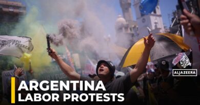 Argentina labor protests erupt, workers oppose government reforms