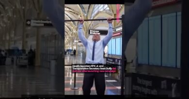 At 71 years old, RFK Jr. finished the line at 20 pull-ups, and Sean Duffy, 54 at 10 pull-ups