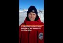Australian athlete becomes first female winner of Antarctic Ice Marathon | AJ #shorts