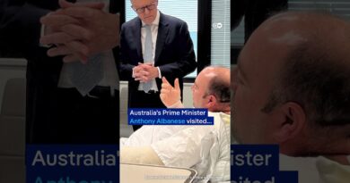 Australian PM visits Sydney ‘hero’ in hospital | DW News