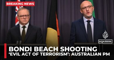 Australia’s PM says Bondi Beach shooting ‘evil act of antisemitism, terrorism’