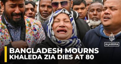 Bangladesh declares three-day state mourning for former PM Khaleda Zia