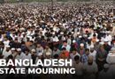 Bangladesh holds state mourning, funeral for slain uprising activist