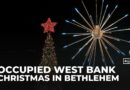 Bethlehem lights up Christmas tree amid hopes for economic recovery