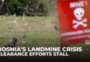 Bosnia still plagued by wartime landmines as funding gaps halt key clearance work