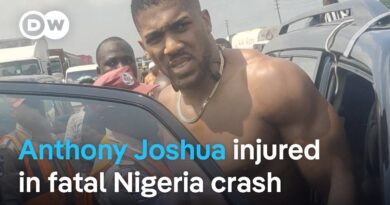 British boxer Anthony Joshua survives car crash | DW News