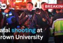 Brown University shooting in the US: 2 dead and 8 wounded as suspect still at large | DW News