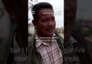 Cambodian residents flee border town