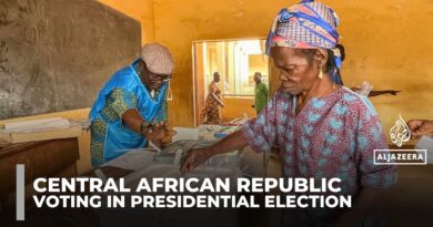 Central African Republic votes as Touadera seeks third presidential term