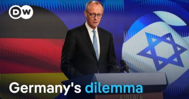 Chancellor Merz walks a fine line during his visit to Israel | DW News