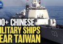 China Deploys 100+ Military Ships, Worrying Taiwan, Japan | China in Focus