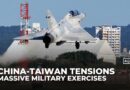 China deploys army, naval, and air force units around Taiwan for military exercises