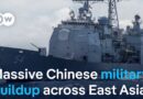 China deploys unprecedented numbers of military vessels across East Asian waters | DW News