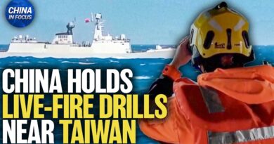 China Stages Warships, Fighter Jets near Taiwan  | China in Focus