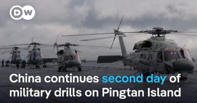 China’s war games rehearsal: Retribution for Taiwan’s $11.1 billion arms deal with the US? | DW News