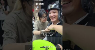 Chinese humanoid robot knocks down company founder