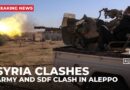 Clashes between Syrian army, Kurdish-led SDF break out in Aleppo