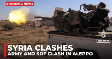 Clashes between Syrian army, Kurdish-led SDF break out in Aleppo