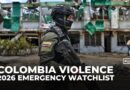 Colombia returns to IRC’s Emergency Watchlist for 2026 due to rising violence