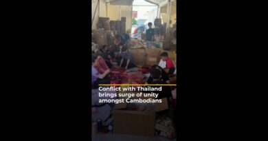 Conflict with Thailand brings surge of unity amongst Cambodians | AJ#shorts