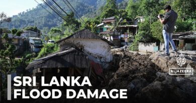 Cyclone Ditwah aftermath: Sri Lankan army works to control raging river