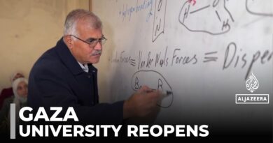 Education in the ruins: Students’ dreams are still alive as classes resume