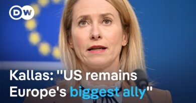 EU Foreign Policy Chief Kaja Kallas reacts to US national security strategy paper | DW News