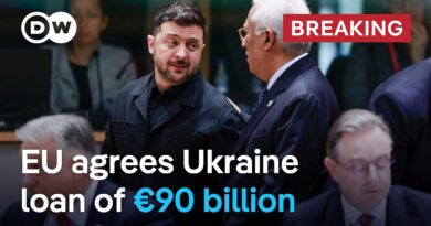 EU leaders agree on €90 billion loan to Ukraine | DW News