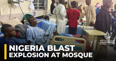 Explosion rocks crowded mosque in Nigeria, killing at least seven