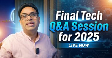 Final Tech Q&A Session of 2025 – Saying GoodBye!