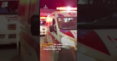 Five killed in Israeli strike on Gaza encampment | AJ #shorts