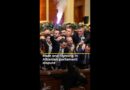 Flare and fighting in Albanian parliament dispute | #ajshorts