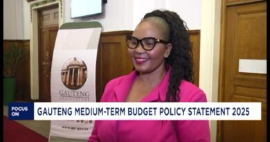Focus On 2025 Gauteng Medium-Term Budget Policy Statement