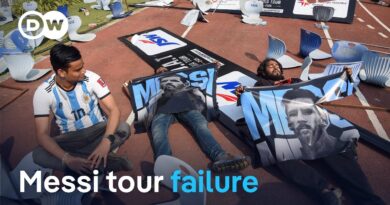 Football idol Lionel Messi’s tour of India gets off to a chaotic start | DW News