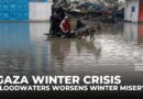 Gaza residents struggle in floodwaters as heavy rain worsens winter misery