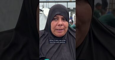 Gaza: Tenous shelter amid harsh winter weather | DW News