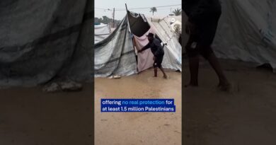 Gazans are dying from winter floods | DW News