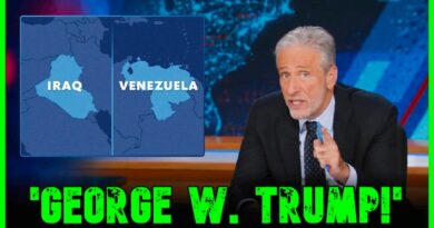 ‘GEORGE W. TRUMP’: Jon Stewart BRILLIANTLY Dissects Trump’s Warmongering – “Venezuela Is Iraq”