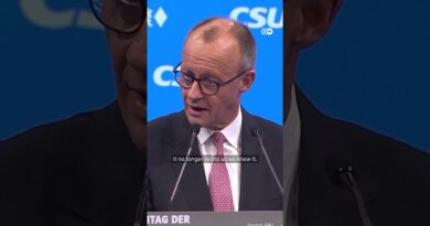 German Chancellor Friedrich Merz warned that the era of “Pax Americana” in Europe is over | DW News