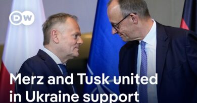 German Chancellor Merz and Polish PM Tusk discuss frozen Russian assets for Ukraine | DW News