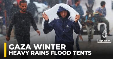 Heavy rains, flooding as Storm Byron batters war-torn Gaza