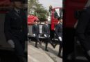 Hong Kong firefighters pay tribute to fallen colleague