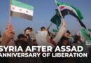 Hope, flags, fireworks as Syria starts to celebrate a year without al-Assad
